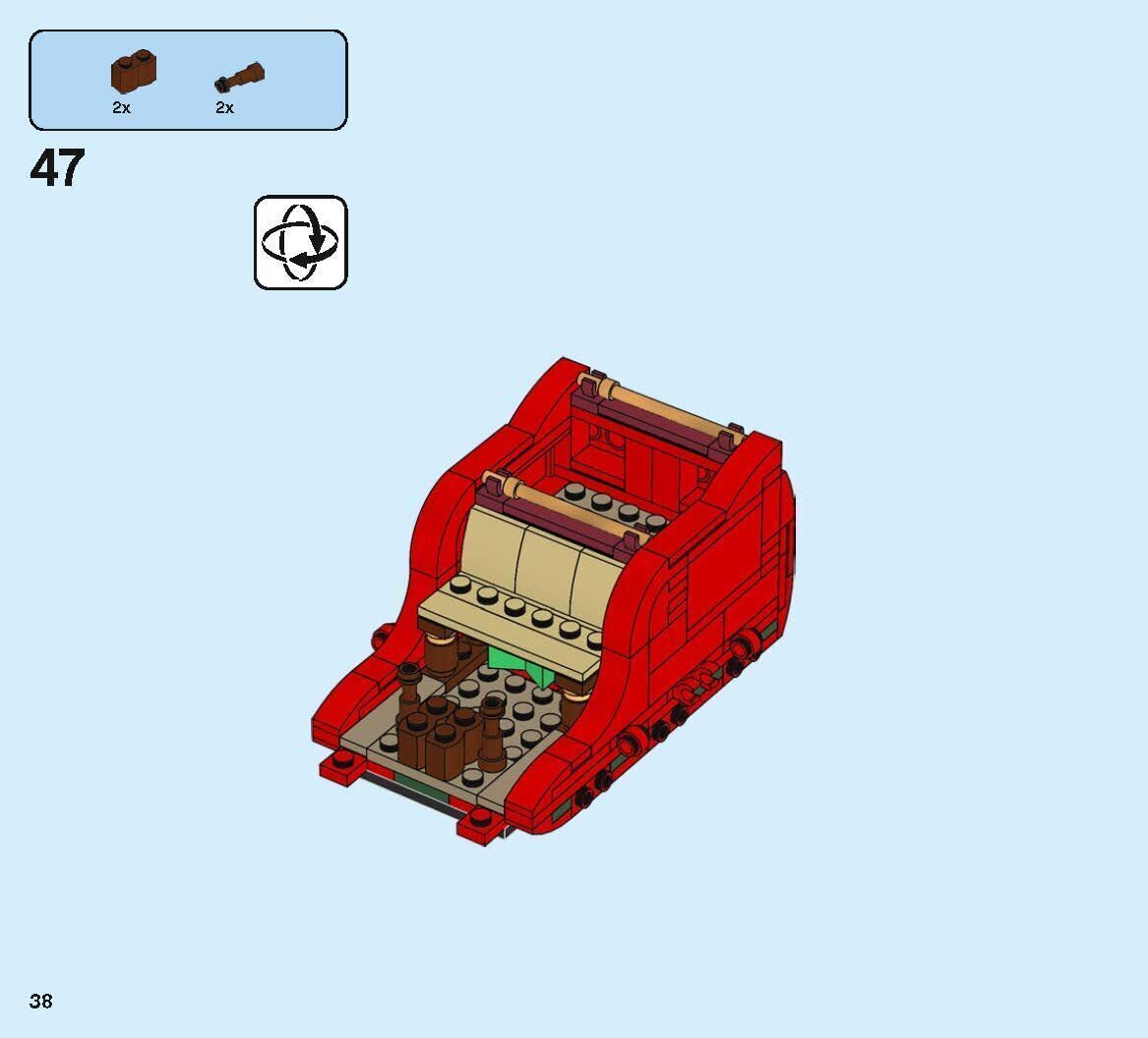 Wikibricks3D - 40499 Santa Sleigh 3D print model_43