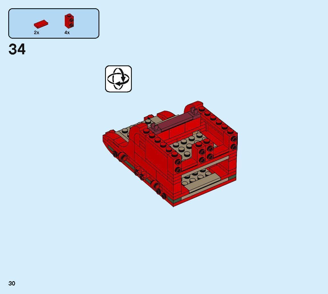 Wikibricks3D - 40499 Santa Sleigh 3D print model_35