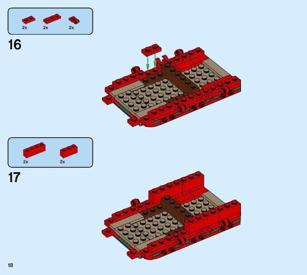Wikibricks3D - 40499 Santa Sleigh 3D print model_23