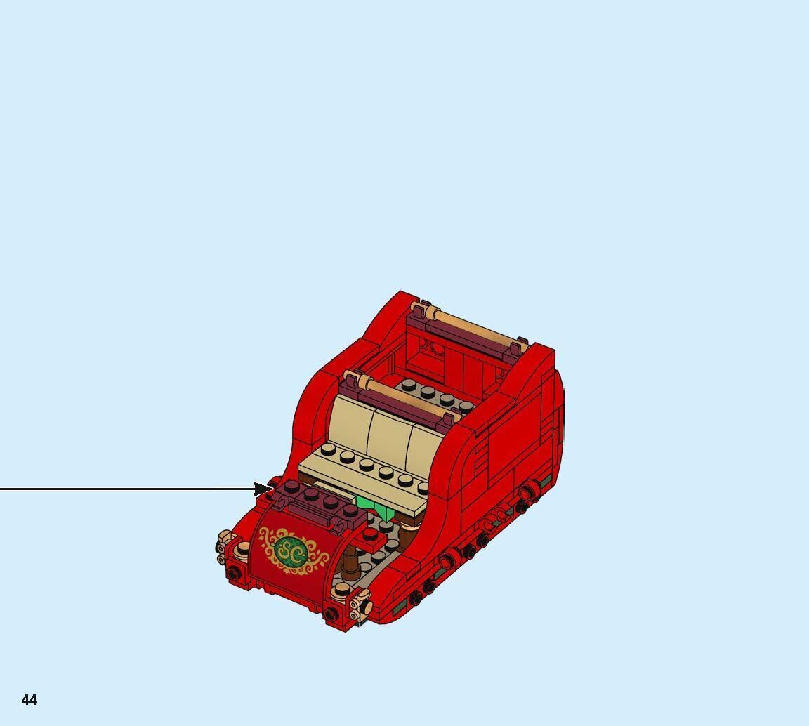 Wikibricks3D - 40499 Santa Sleigh 3D print model_49