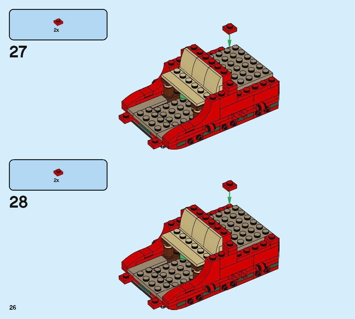 Wikibricks3D - 40499 Santa Sleigh 3D print model_31