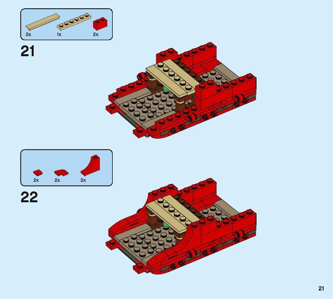 Wikibricks3D - 40499 Santa Sleigh 3D print model_26