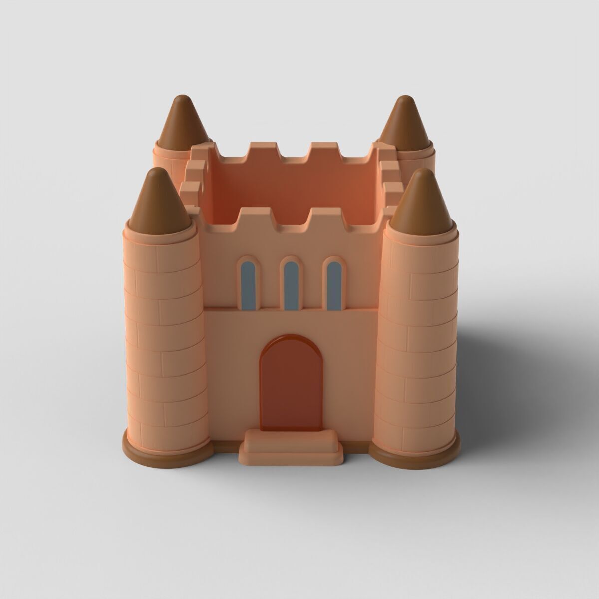 Castle 3D print model_1