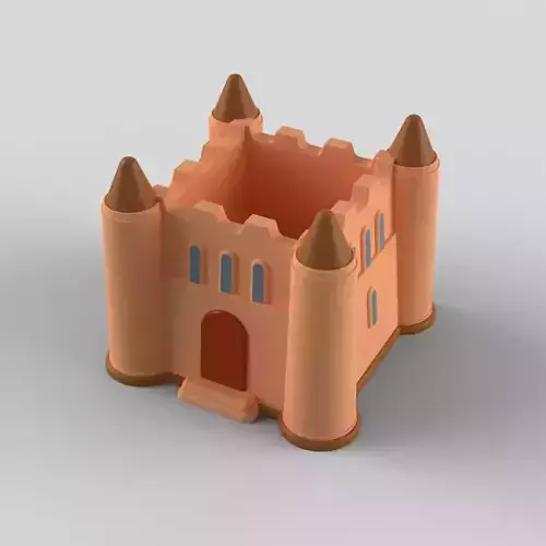 Castle 3D print model