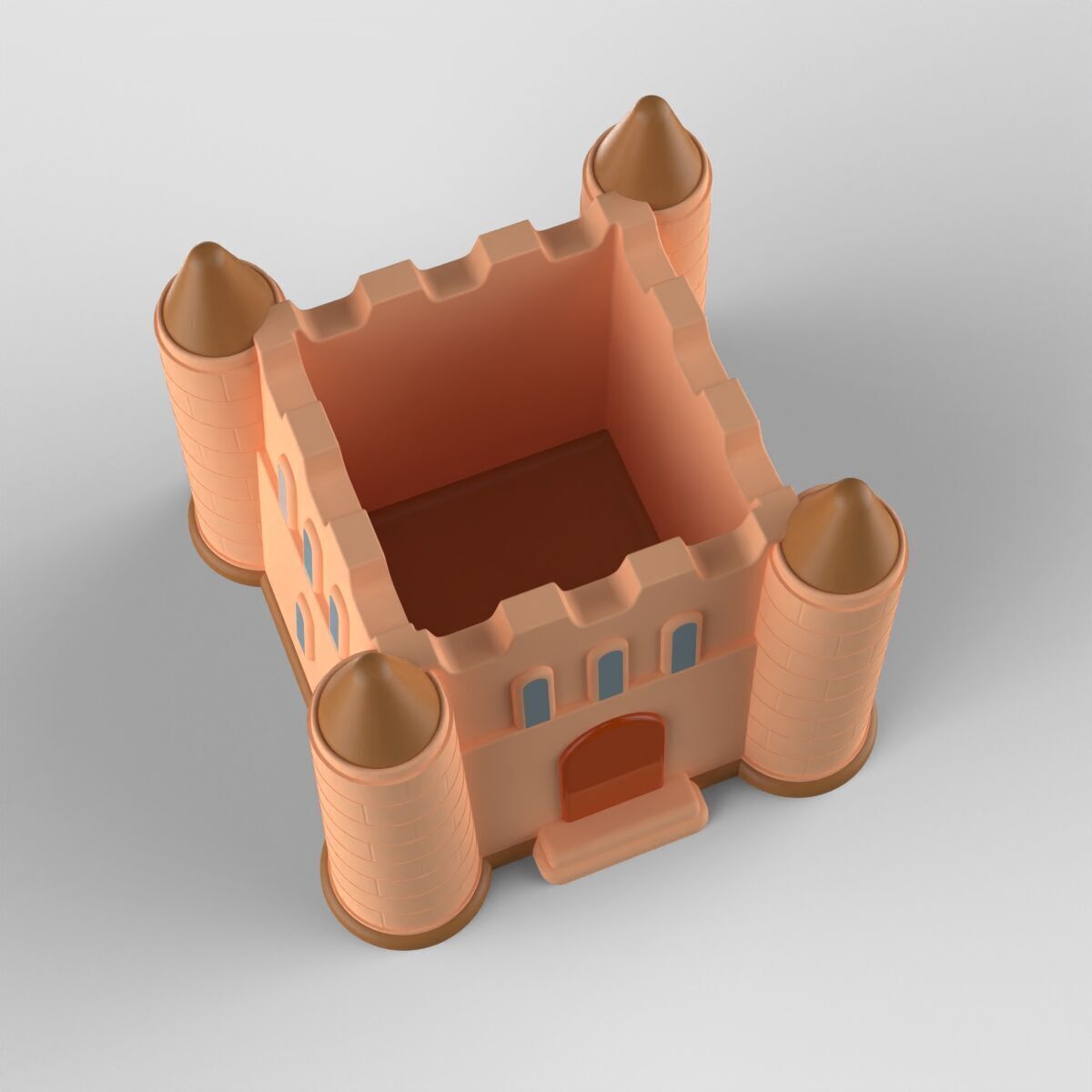 Castle 3D print model_4