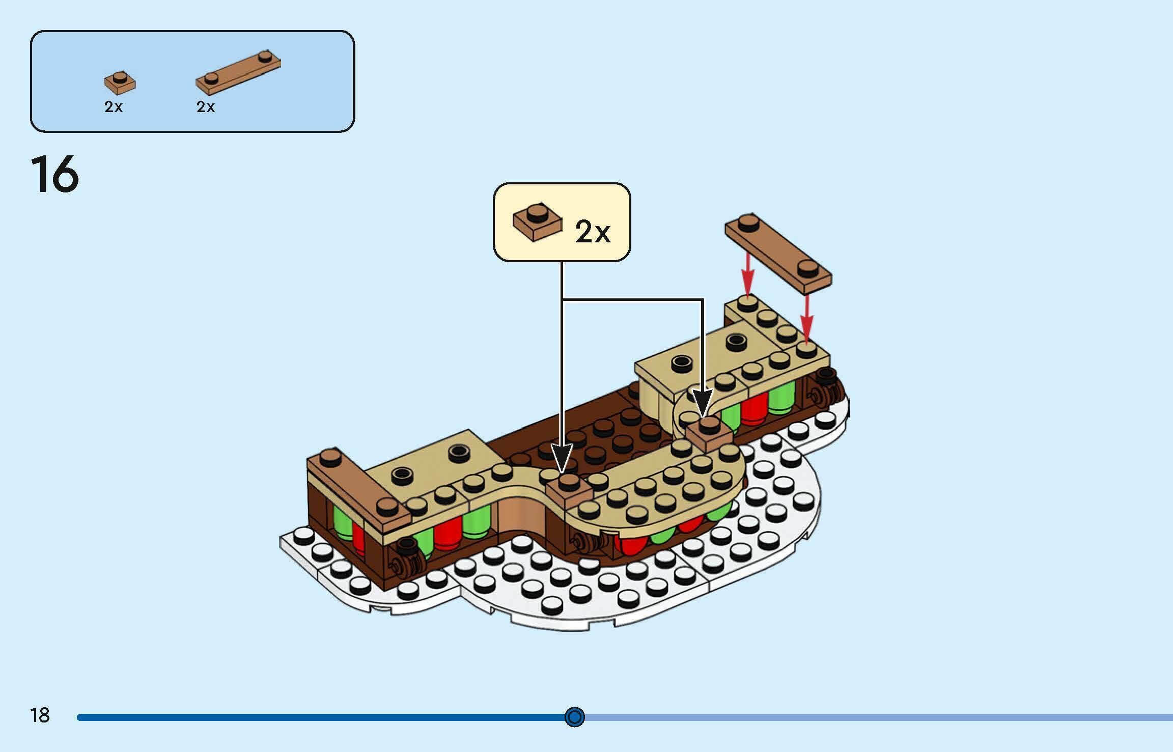 Wikibricks3D - 40602 Winter Market Stall 3D print model_20