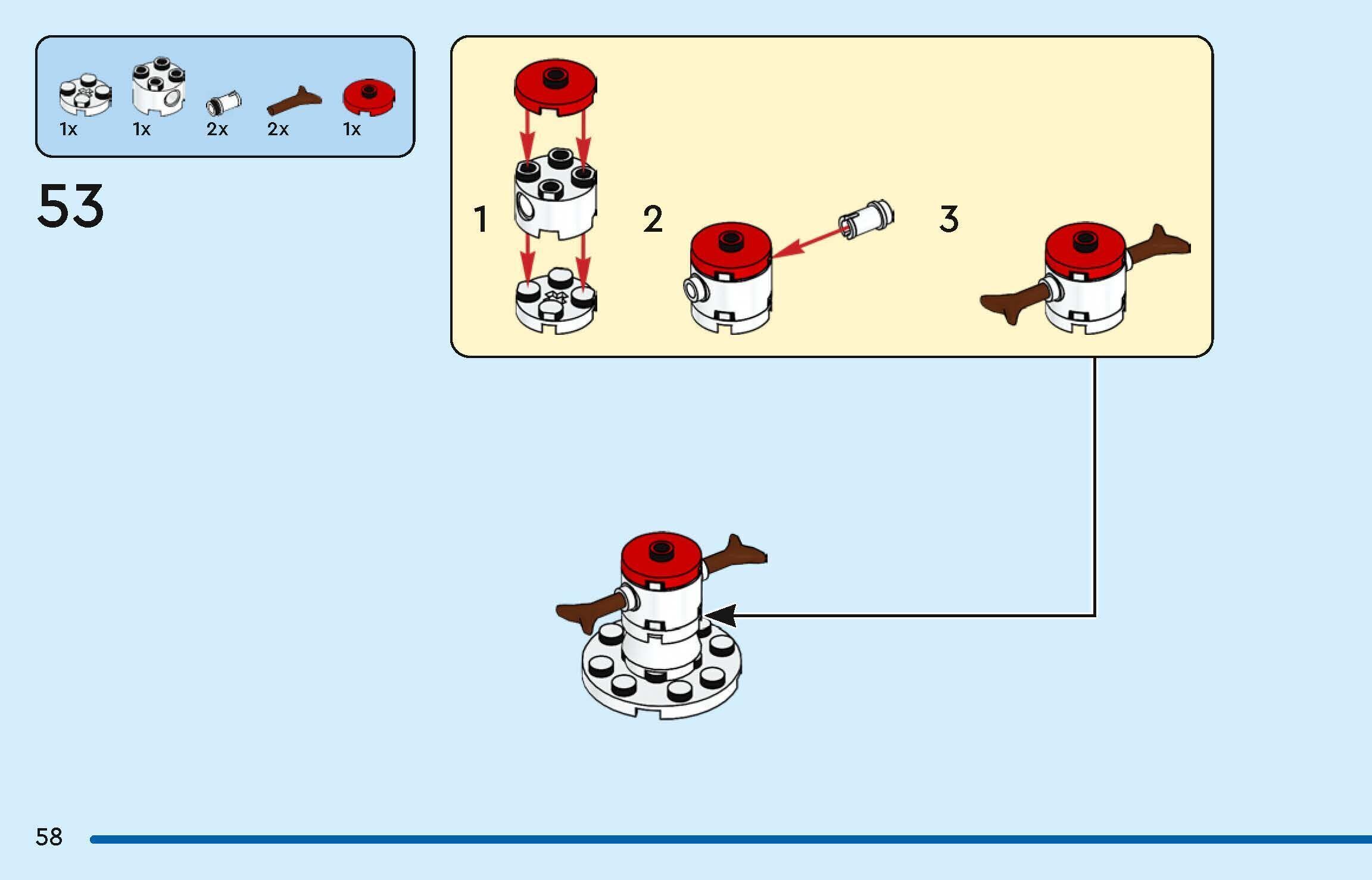 Wikibricks3D - 40602 Winter Market Stall 3D print model_60