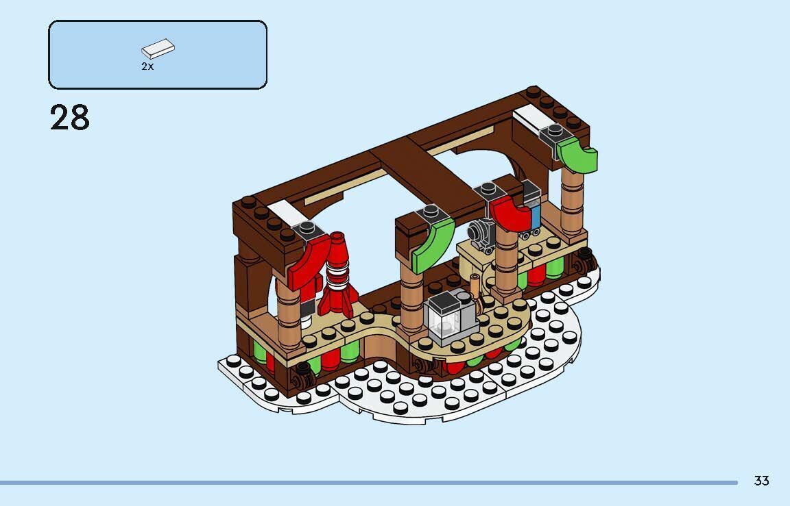 Wikibricks3D - 40602 Winter Market Stall 3D print model_35