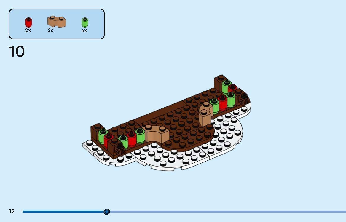 Wikibricks3D - 40602 Winter Market Stall 3D print model_14