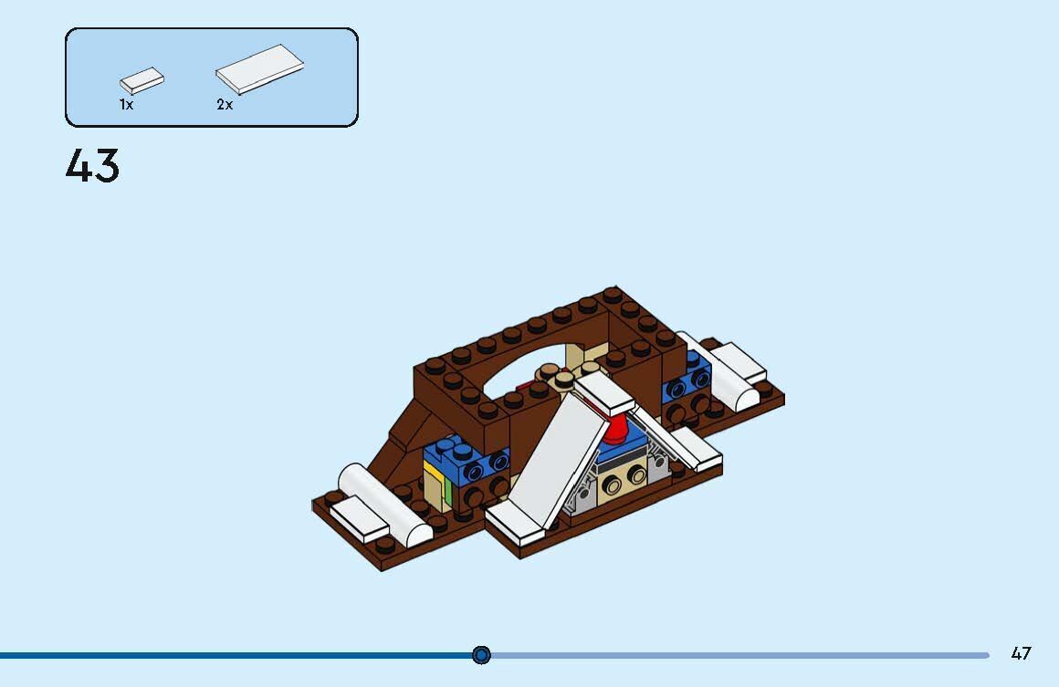 Wikibricks3D - 40602 Winter Market Stall 3D print model_49