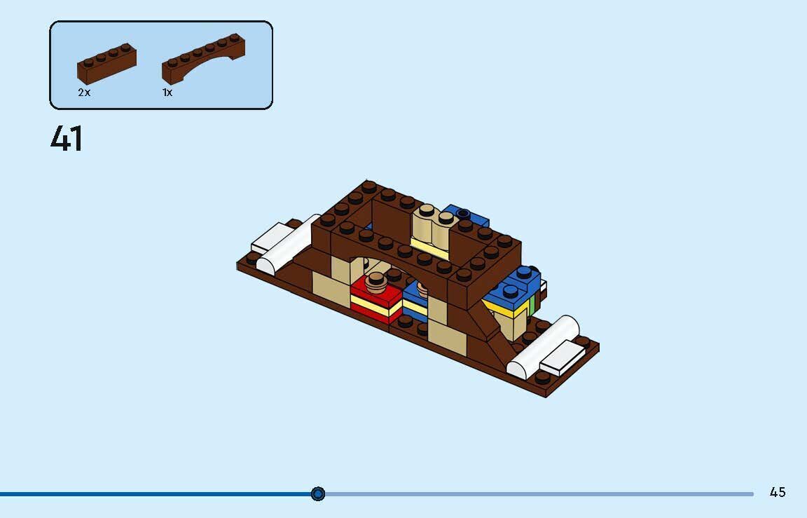 Wikibricks3D - 40602 Winter Market Stall 3D print model_47