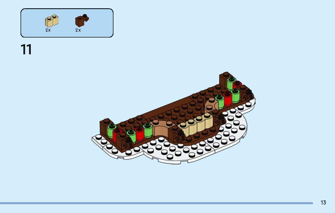 Wikibricks3D - 40602 Winter Market Stall 3D print model_15