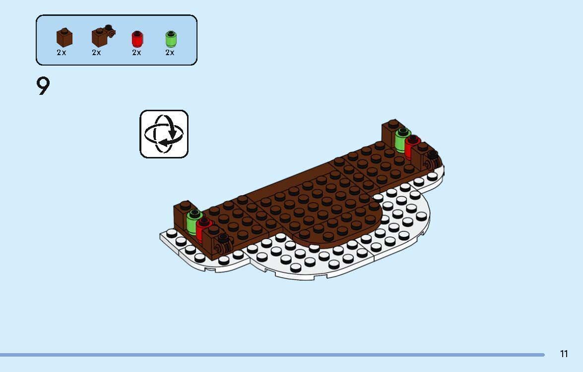 Wikibricks3D - 40602 Winter Market Stall 3D print model_13