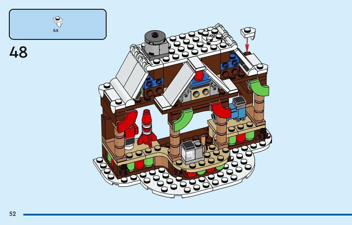 Wikibricks3D - 40602 Winter Market Stall 3D print model_54