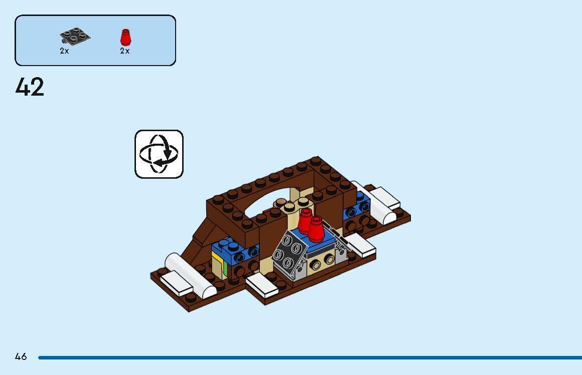 Wikibricks3D - 40602 Winter Market Stall 3D print model_48