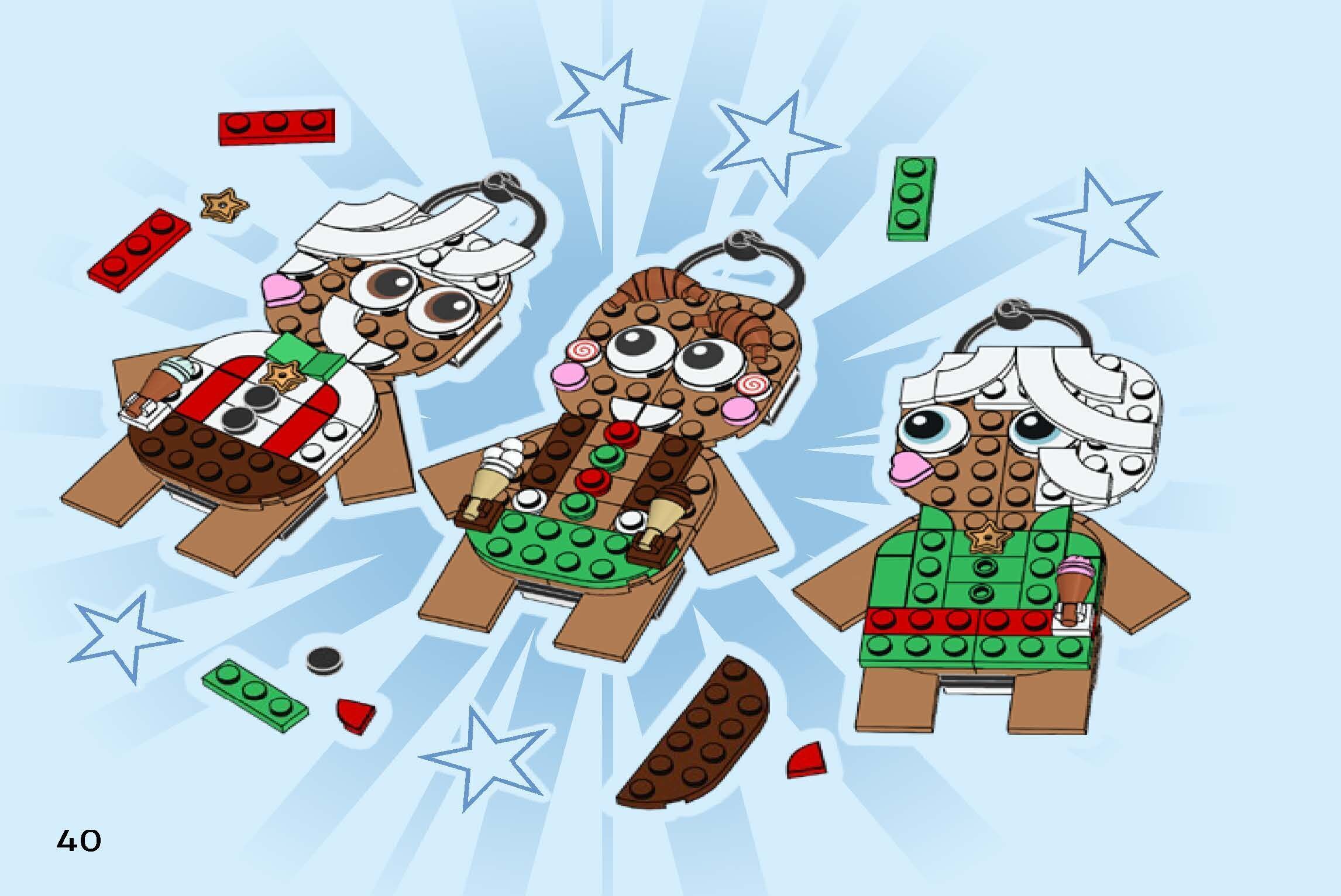 Wikibricks3D - 40642 Gingerbread Ornaments 3D print model_40