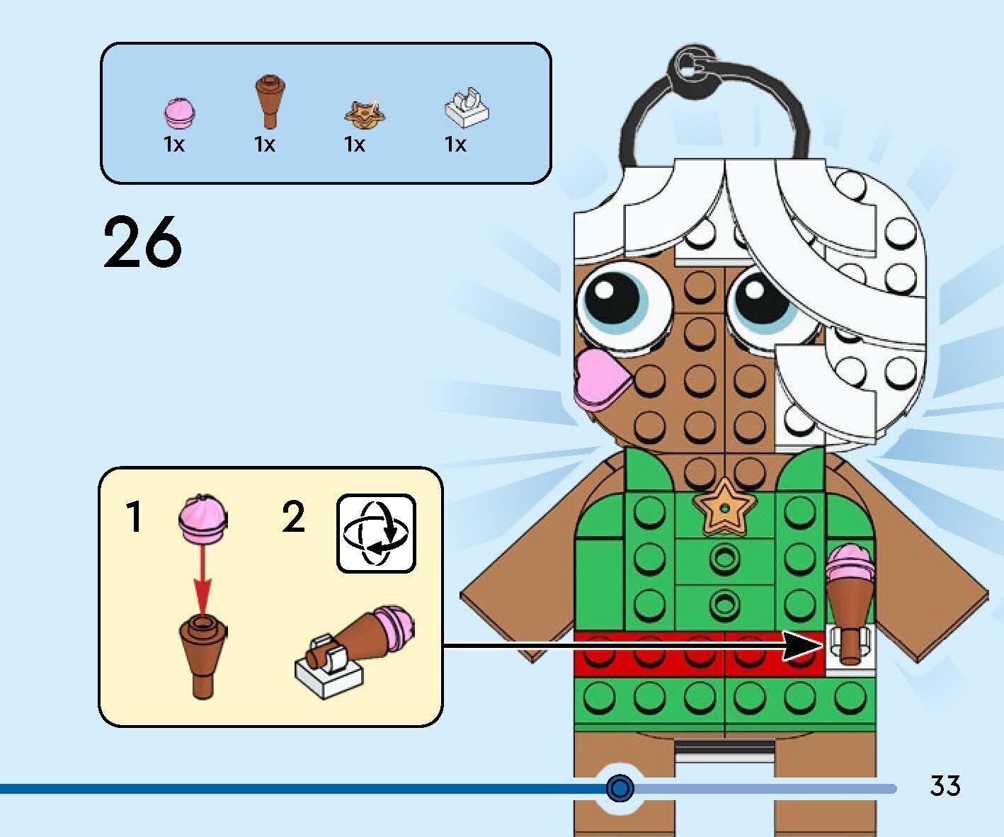 Wikibricks3D - 40642 Gingerbread Ornaments 3D print model_33