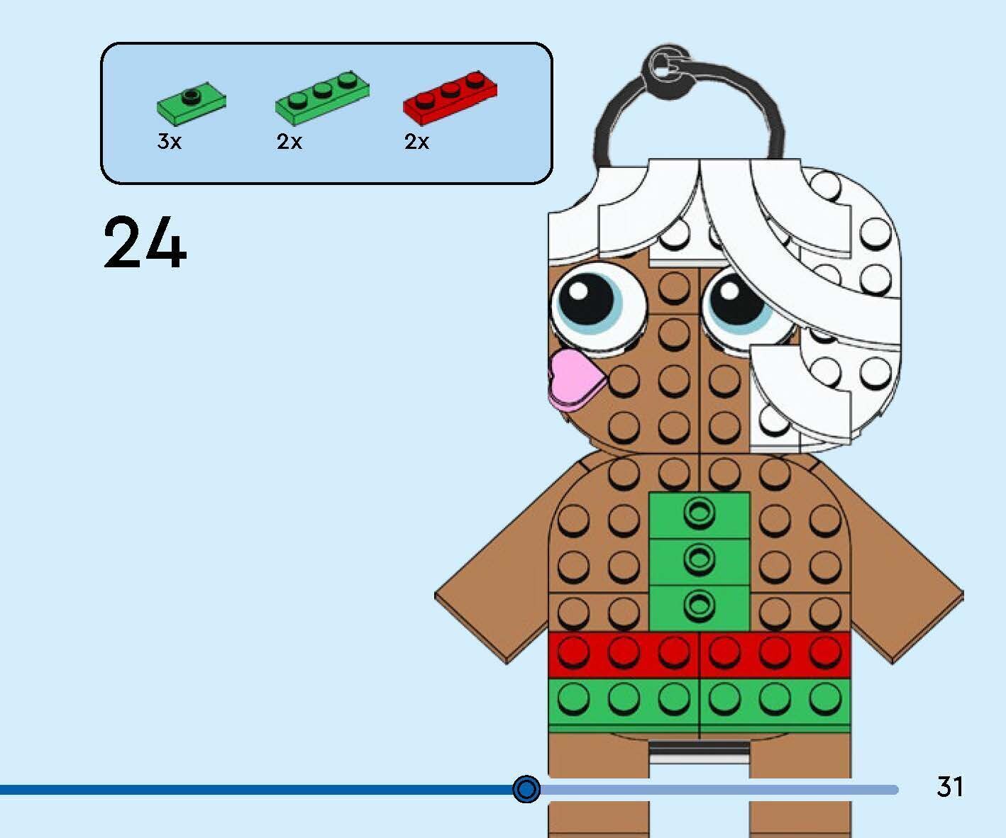 Wikibricks3D - 40642 Gingerbread Ornaments 3D print model_31