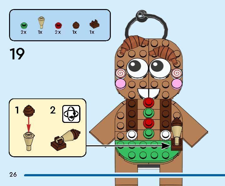 Wikibricks3D - 40642 Gingerbread Ornaments 3D print model_26