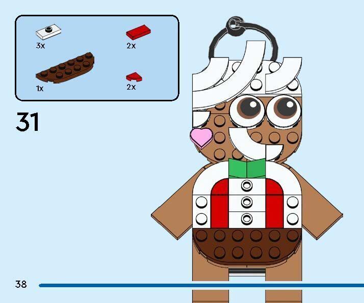 Wikibricks3D - 40642 Gingerbread Ornaments 3D print model_38