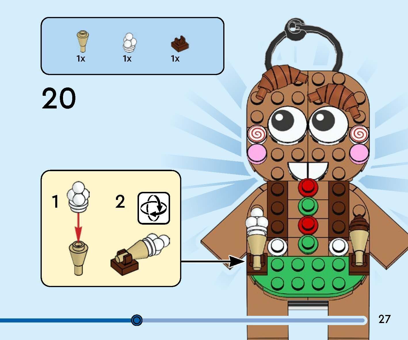 Wikibricks3D - 40642 Gingerbread Ornaments 3D print model_27