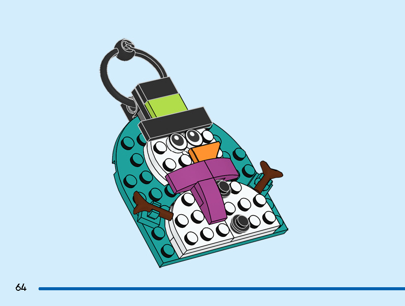 Wikibricks3D - 40744 Christmas Ornament Selection 3D print model_63