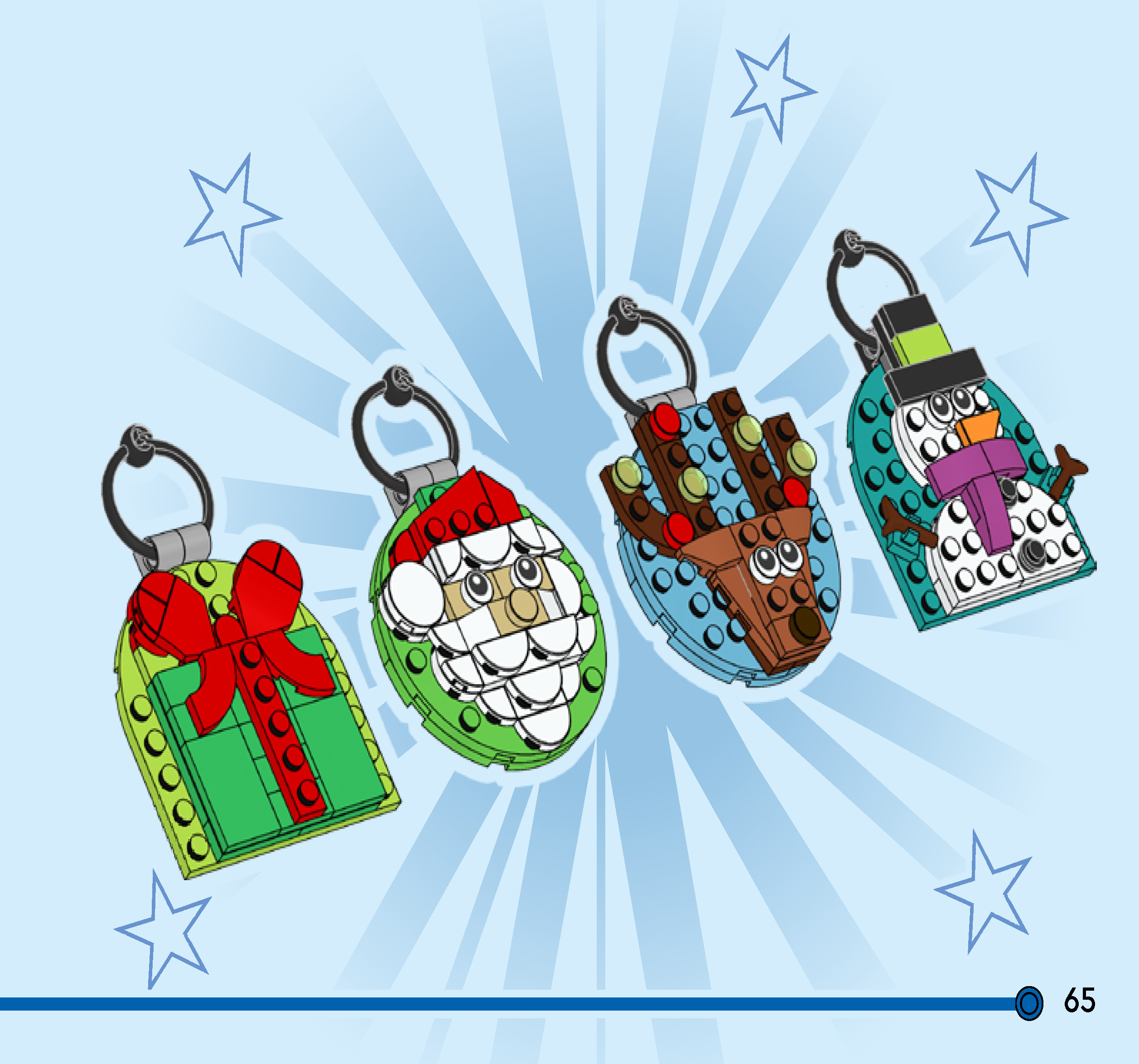 Wikibricks3D - 40744 Christmas Ornament Selection 3D print model_64