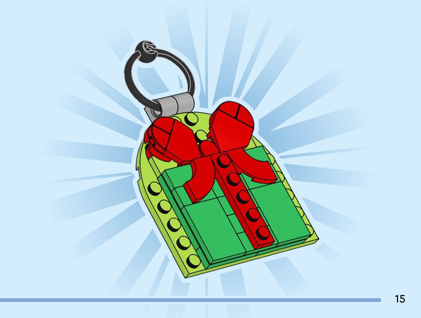 Wikibricks3D - 40744 Christmas Ornament Selection 3D print model_14