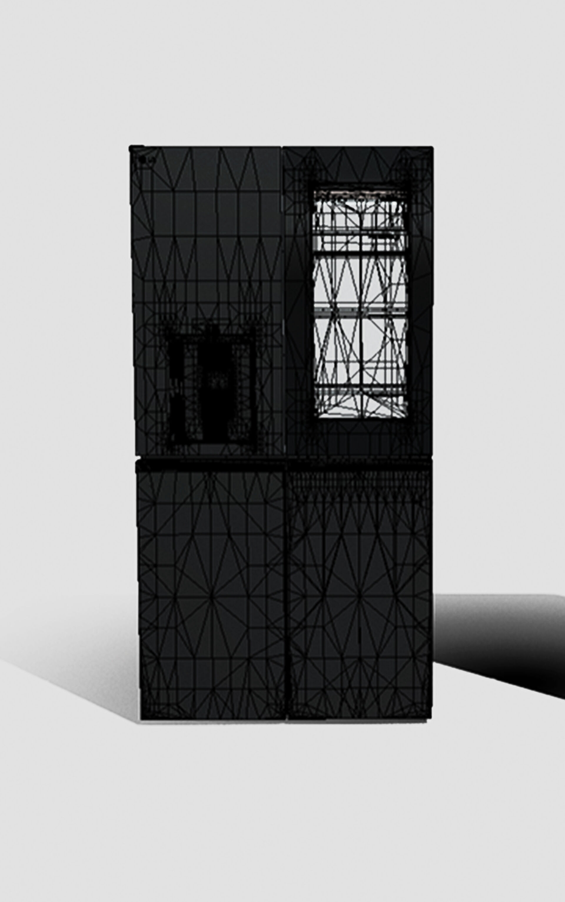 LG InstaView Refrigerator 3D model_6