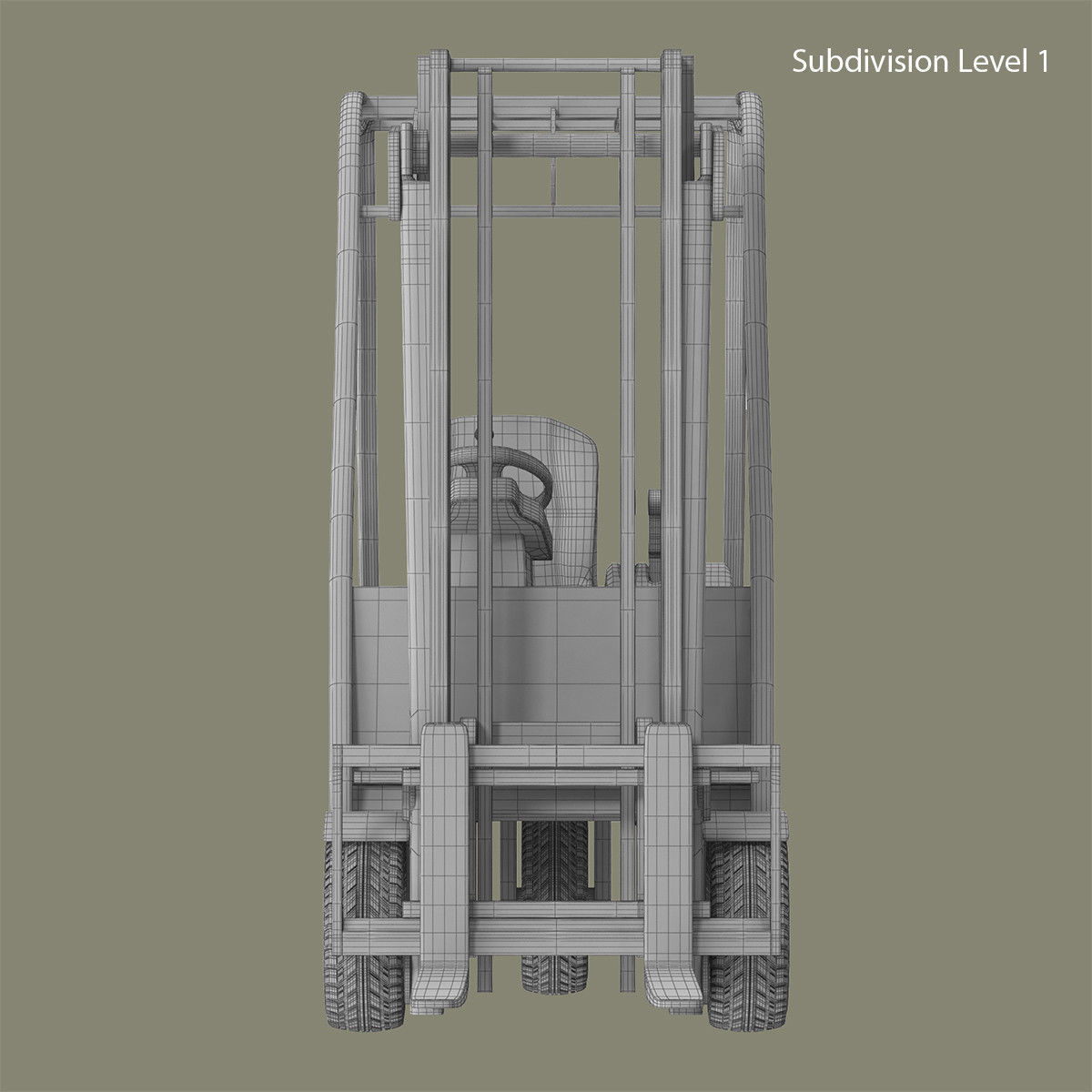 Forklift Jungheinrich 3D model_24