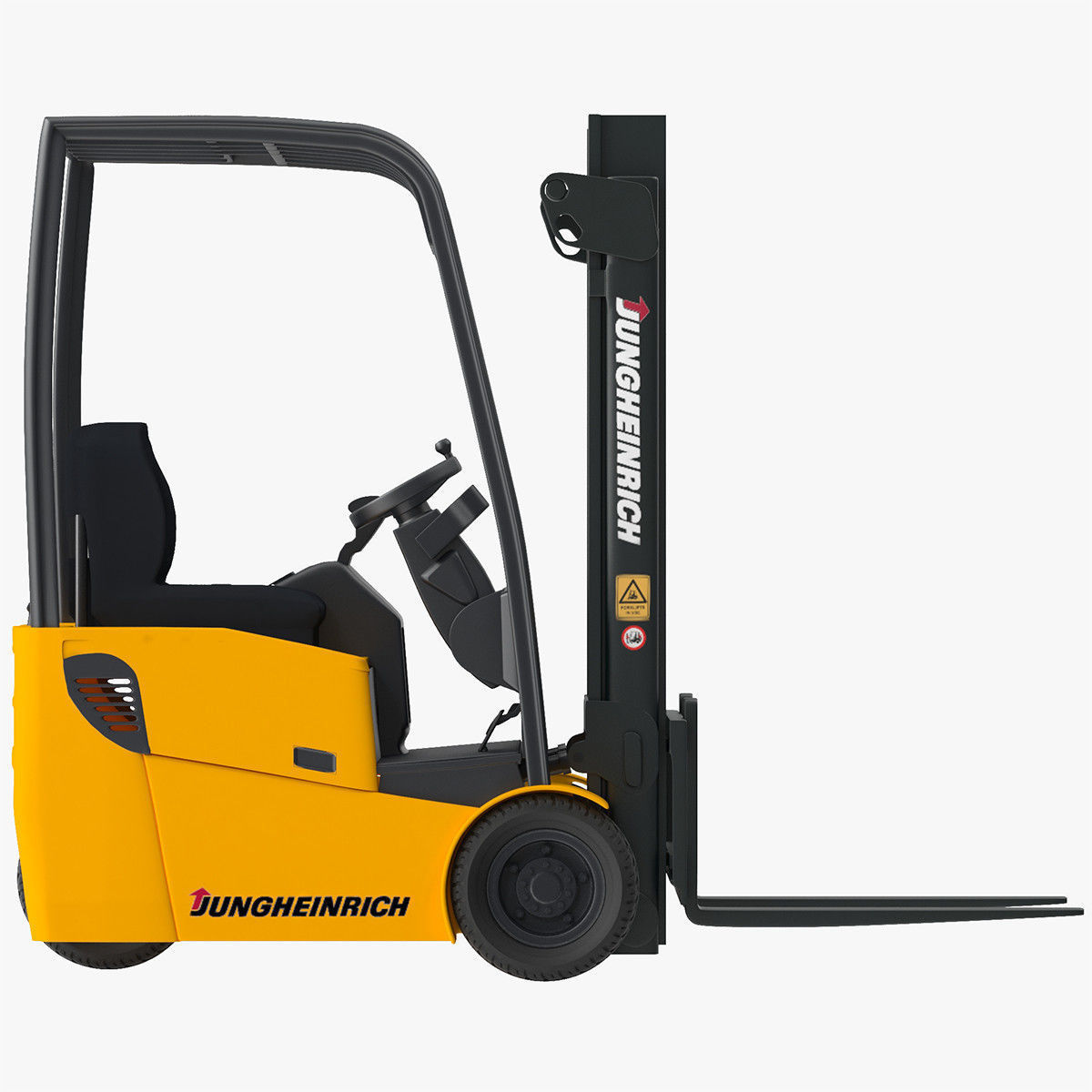 Forklift Jungheinrich 3D model_10
