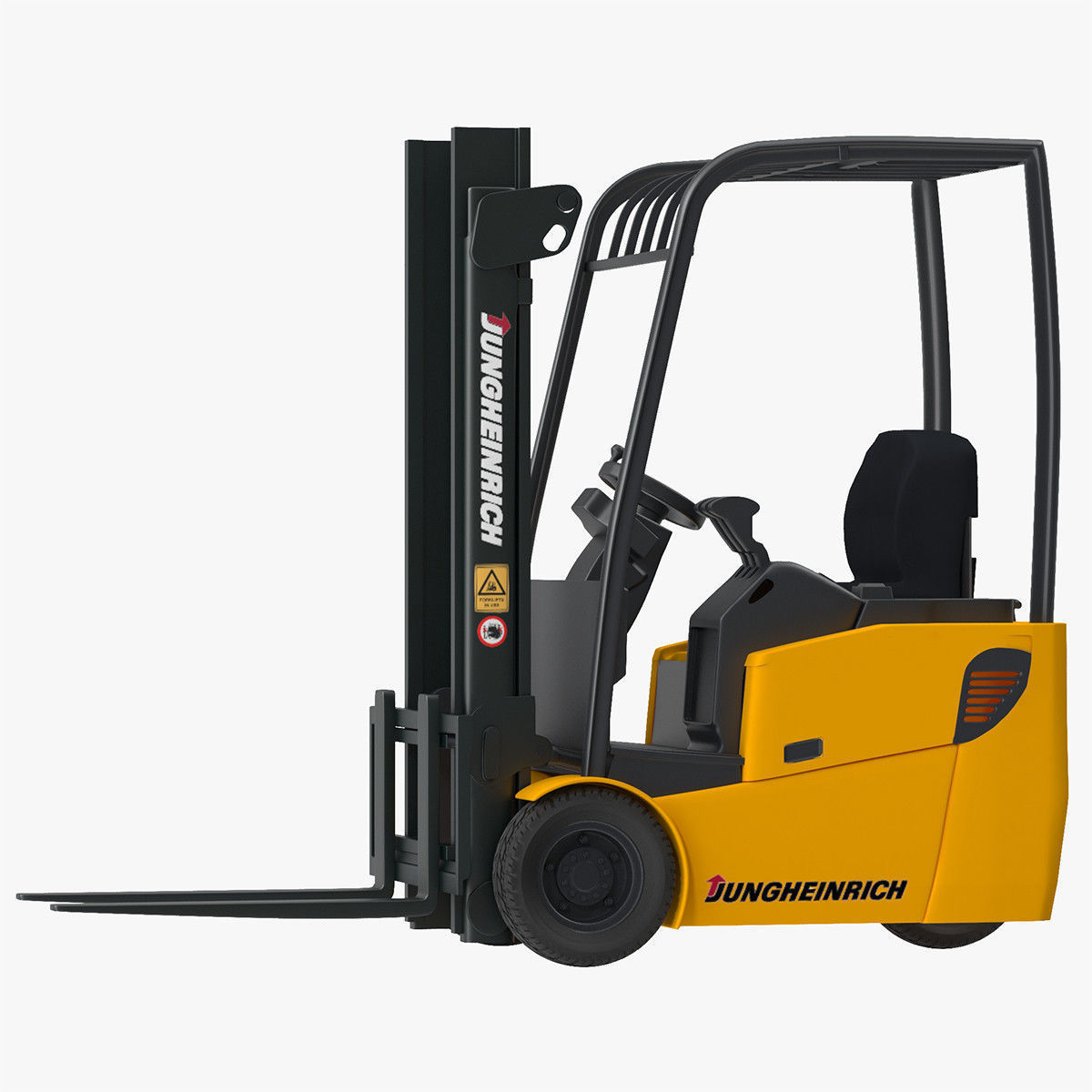 Forklift Jungheinrich 3D model_7
