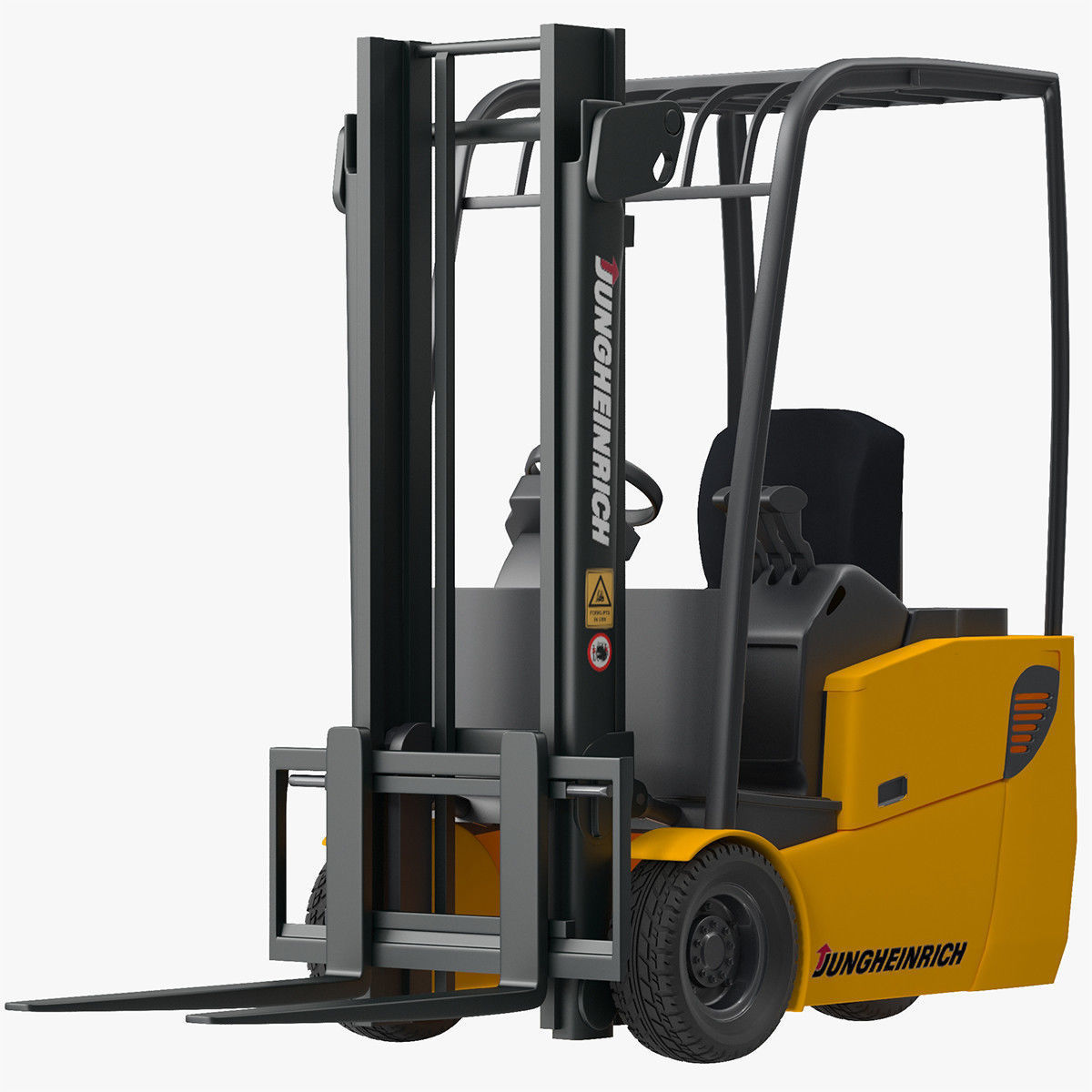 Forklift Jungheinrich 3D model_5