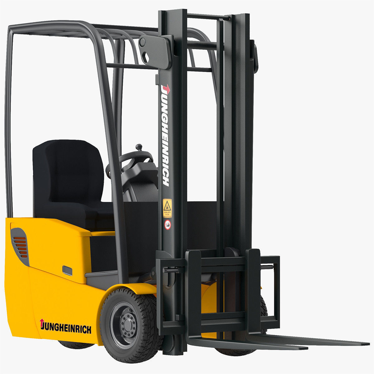 Forklift Jungheinrich 3D model_17