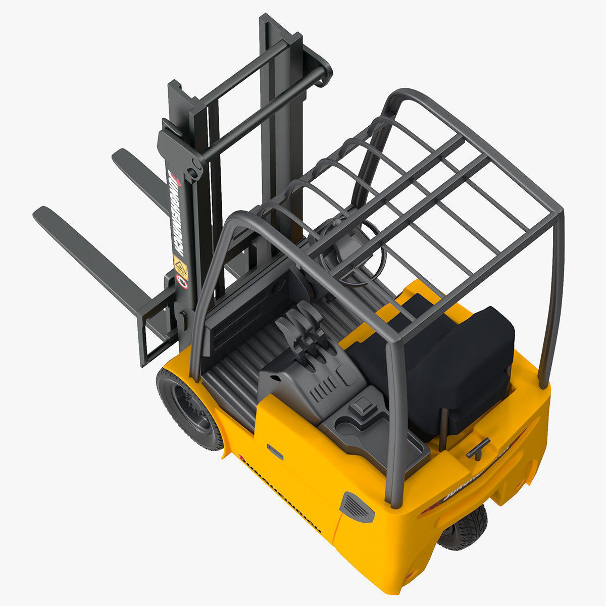 Forklift Jungheinrich 3D model_15