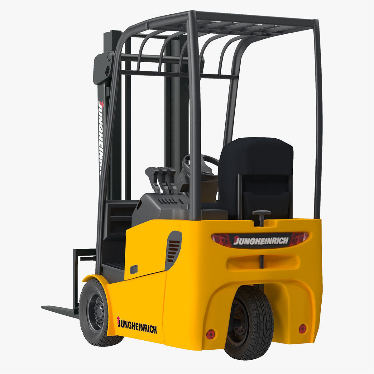 Forklift Jungheinrich 3D model_4