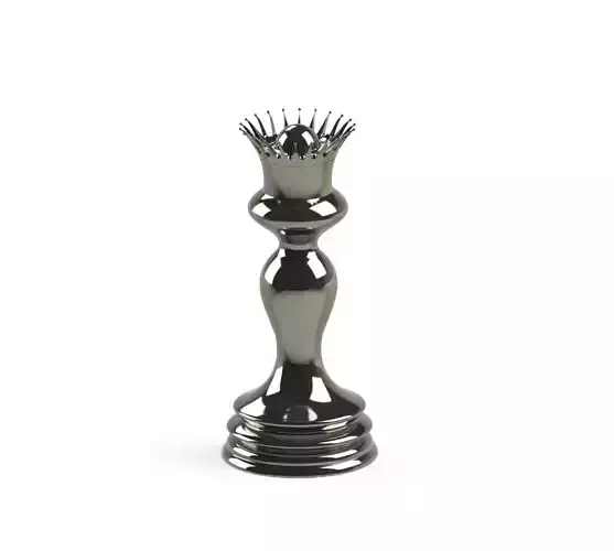 2 variant Chess Queens    3D Printable   STL  STP  Free Download