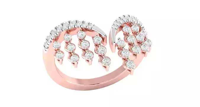 Women Ring  Render 3dm STL OBJ FBX Details