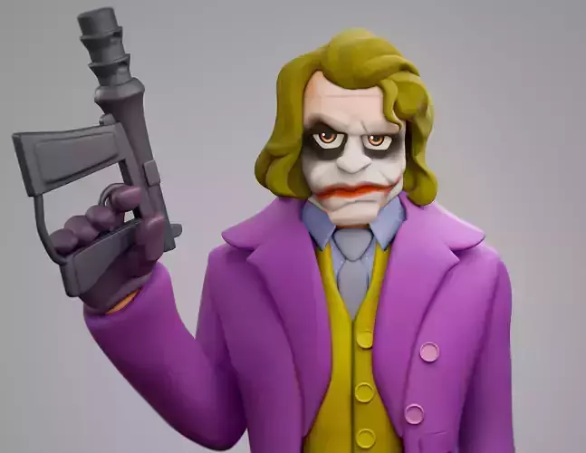 The Joker 3D print model