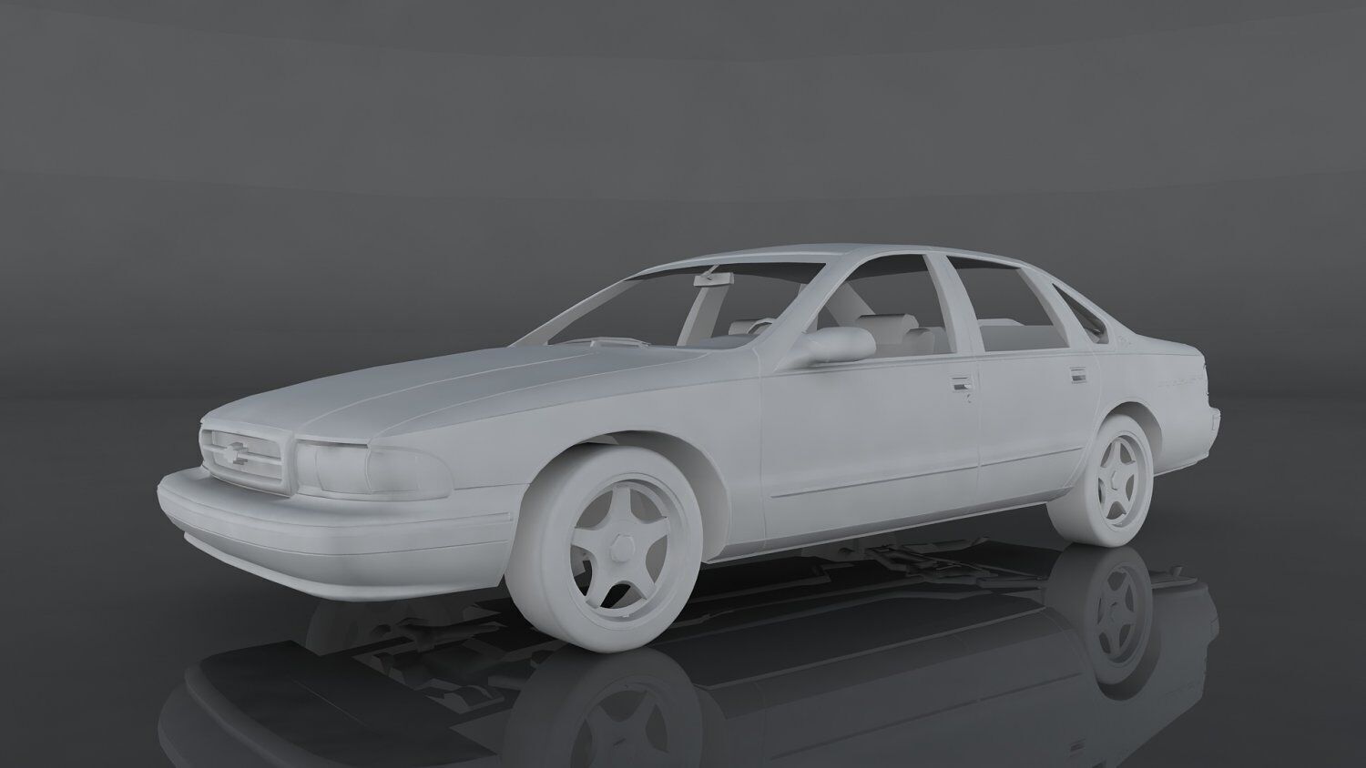 Chevrolet Impala SS Low-poly 3D model_9
