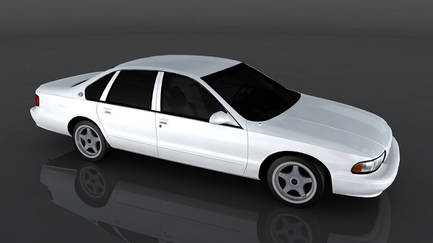 Chevrolet Impala SS Low-poly 3D model_2