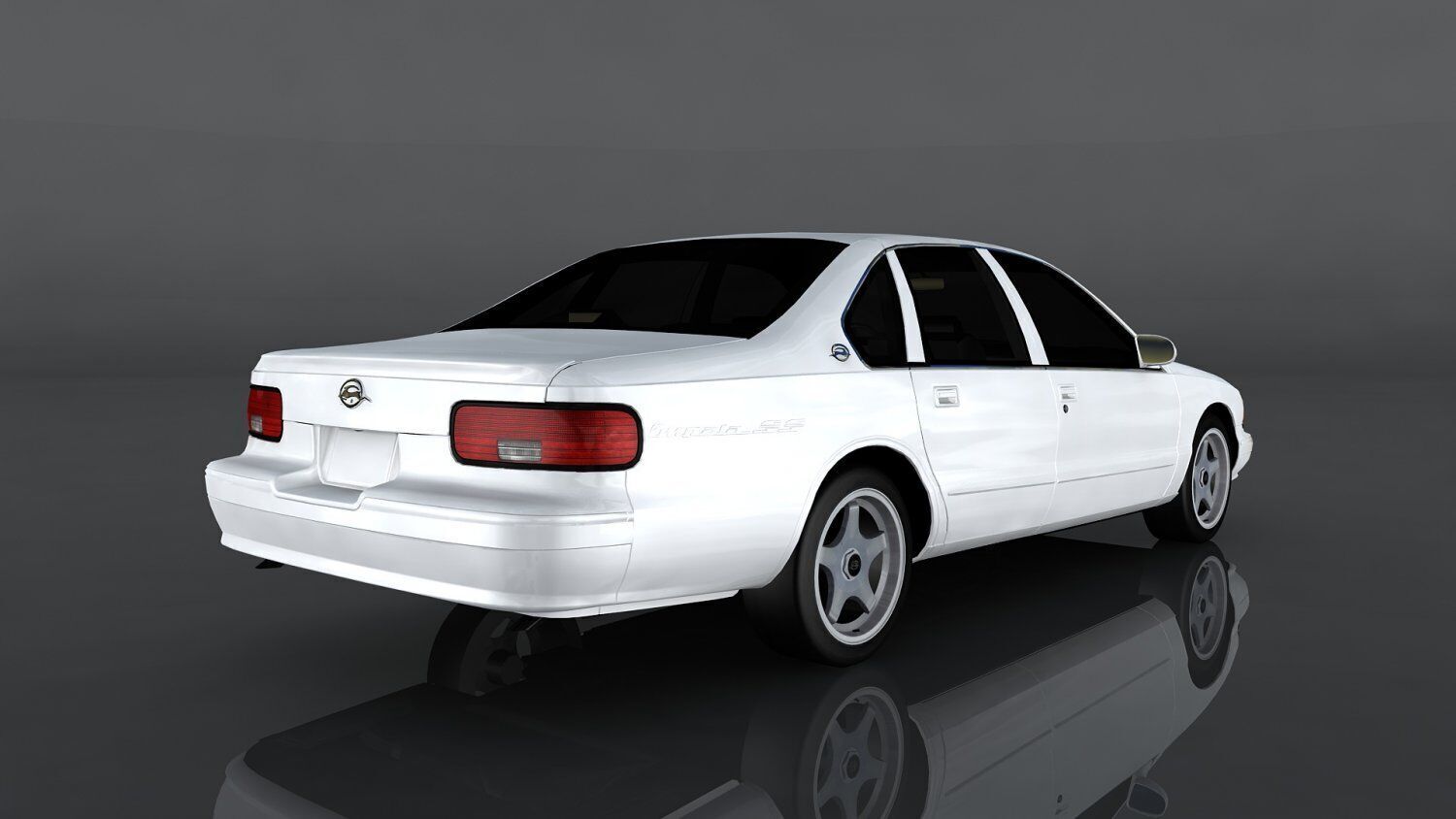 Chevrolet Impala SS Low-poly 3D model_4