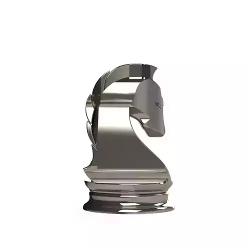 Unique Chess Knight   3D Printable   STL   STP