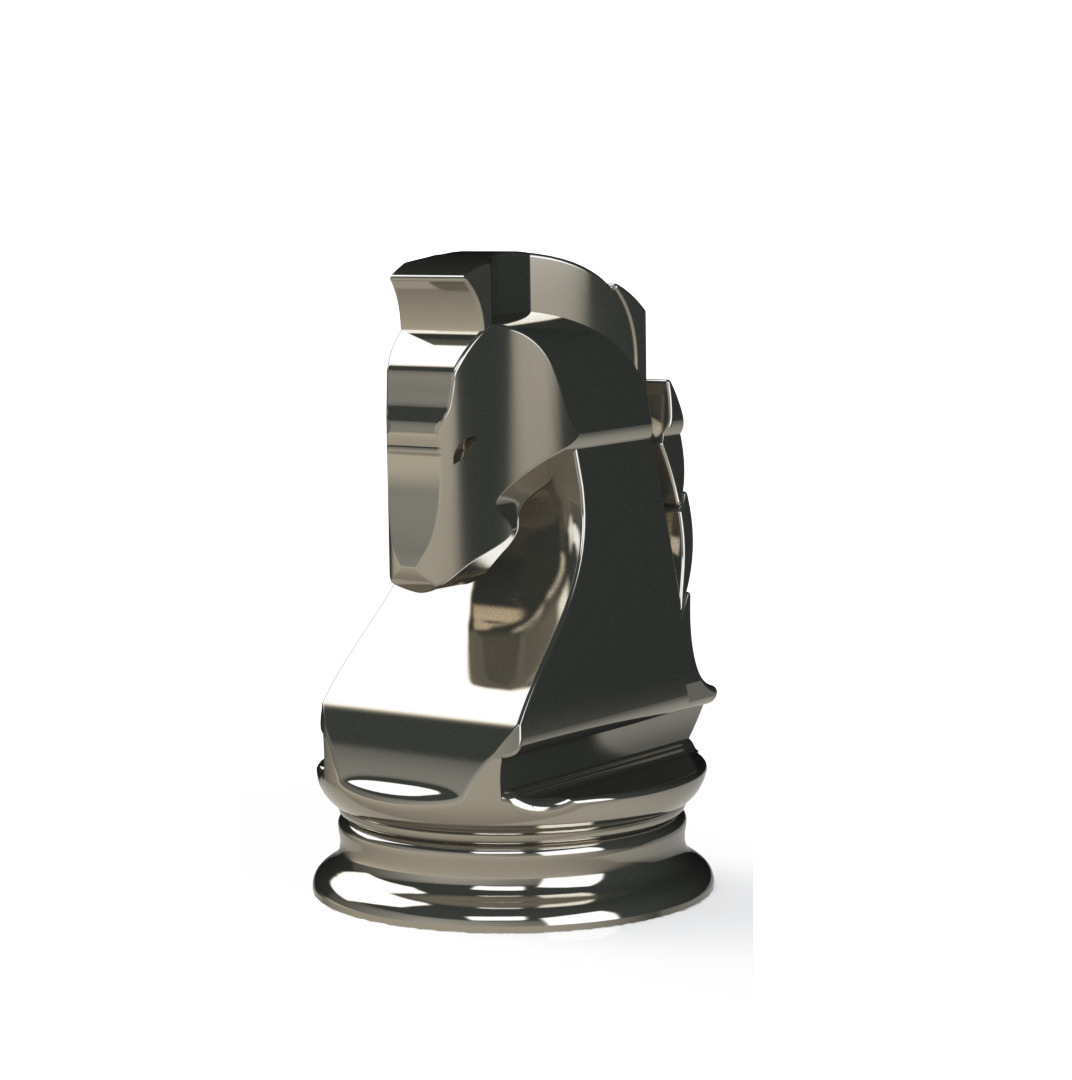 Unique Chess Knight 3D Printable STL STP 3D print model_1