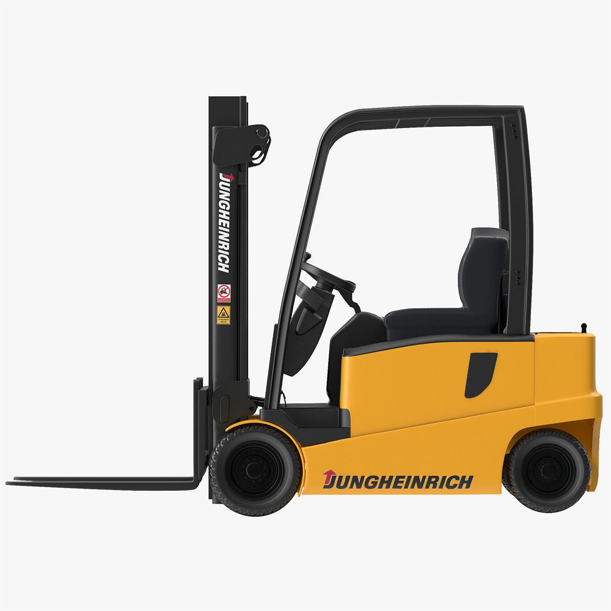 Forklift Jungheinrich 01 3D model_15