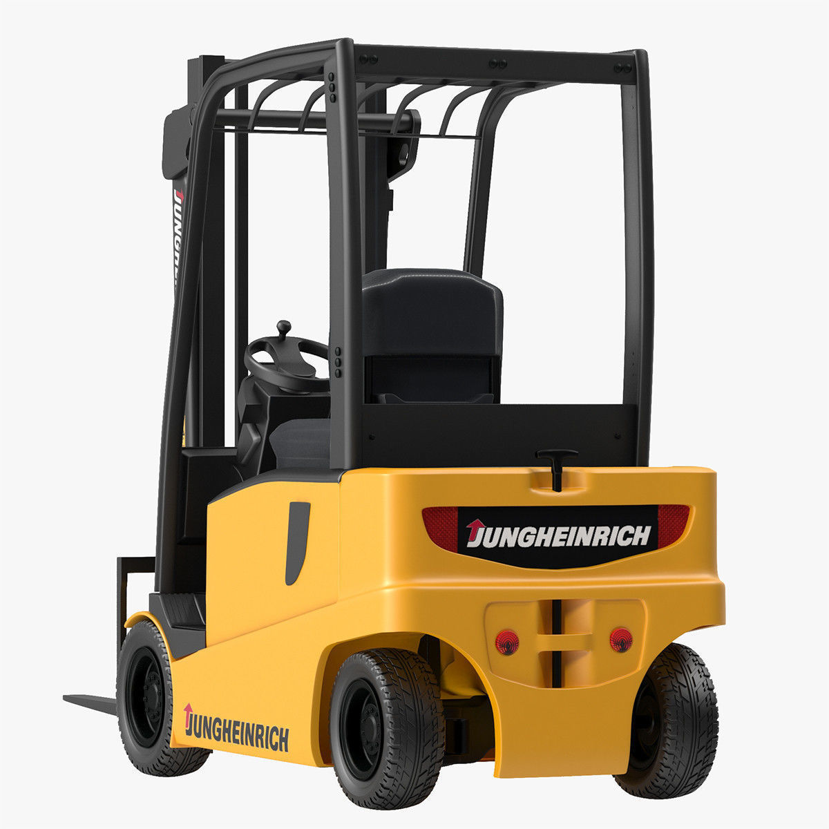 Forklift Jungheinrich 01 3D model_10