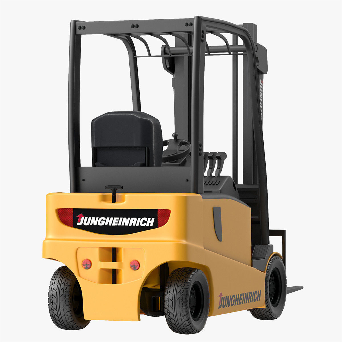 Forklift Jungheinrich 01 3D model_2
