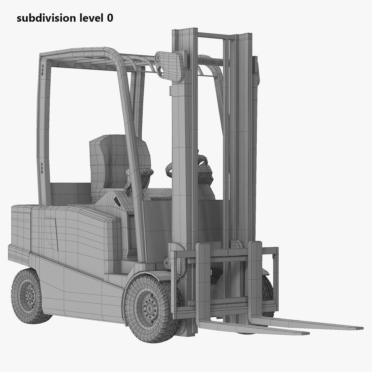 Forklift Jungheinrich 01 3D model_18