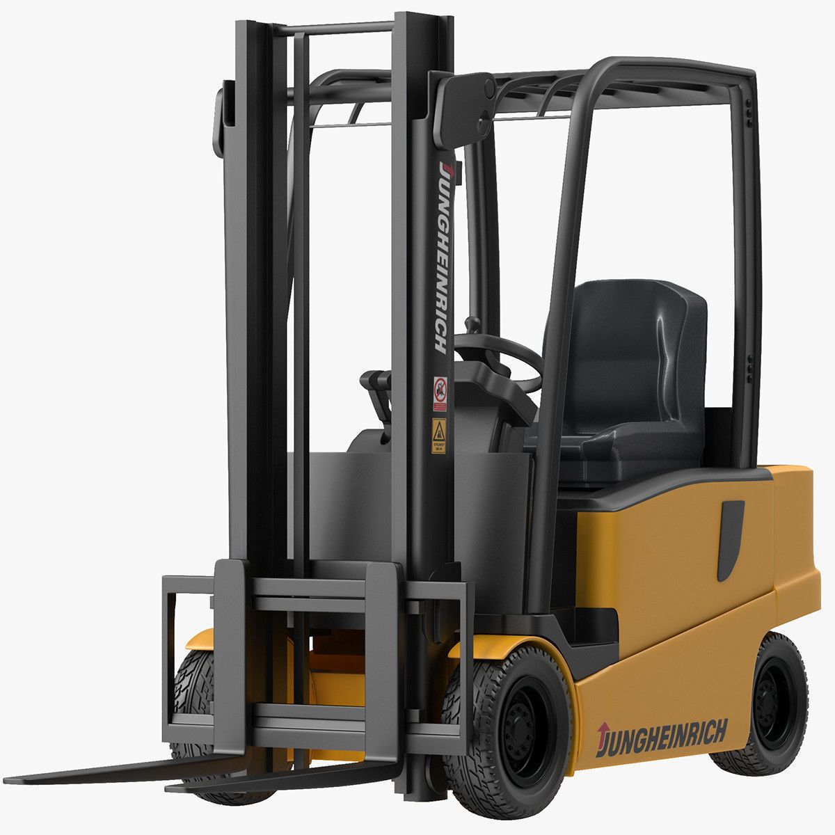 Forklift Jungheinrich 01 3D model_6