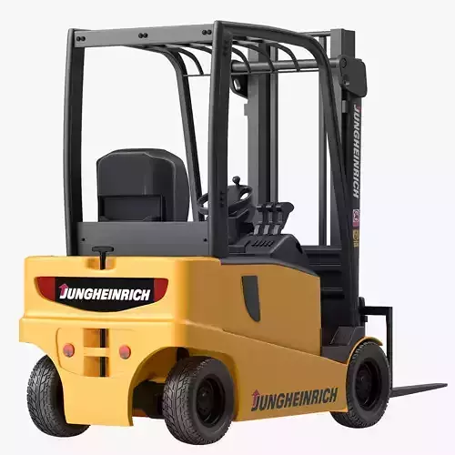 Forklift Jungheinrich 01 3D model Forklift Jungheinrich 01 3D model